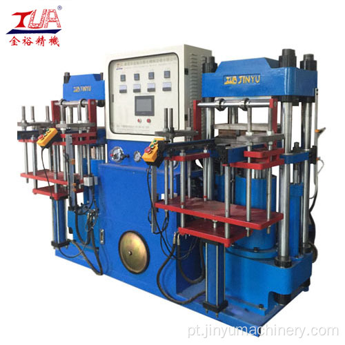 Máquina de prensa hidráulica de produção contínua do silicone